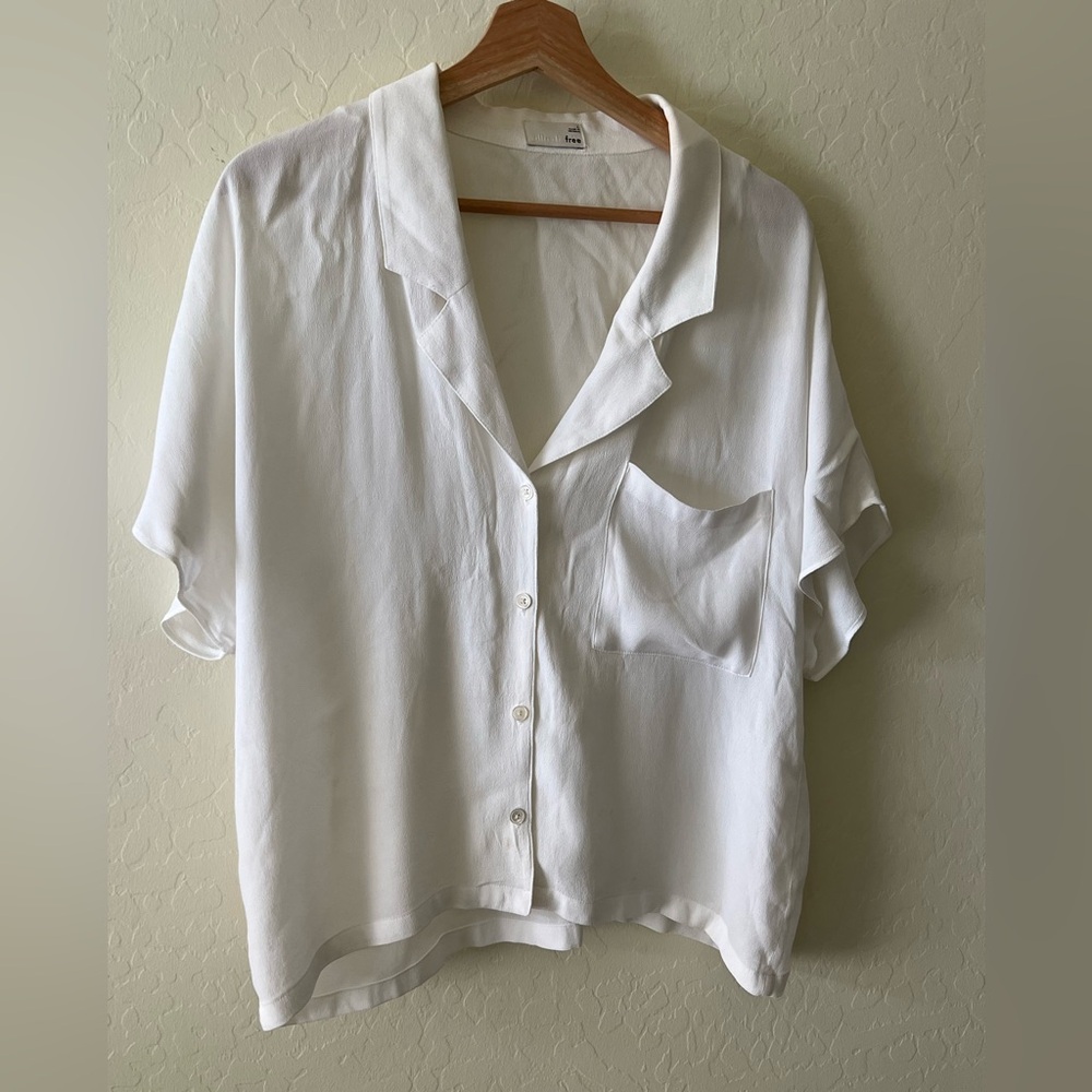 Wilfred Free | Shawna White Button-Down Shirt - Picture 4 of 7